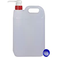 Bidón Garrafa Plástico 5 litros con dosificador 30 ml. 1 Garrafa+1 Dosificador.